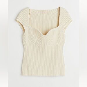 Hm Rib knit top